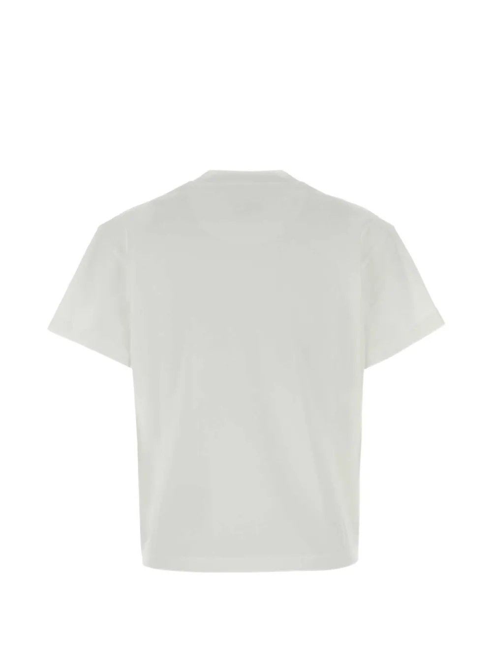 Jil Sander T-shirt met geborduurd logo Wit