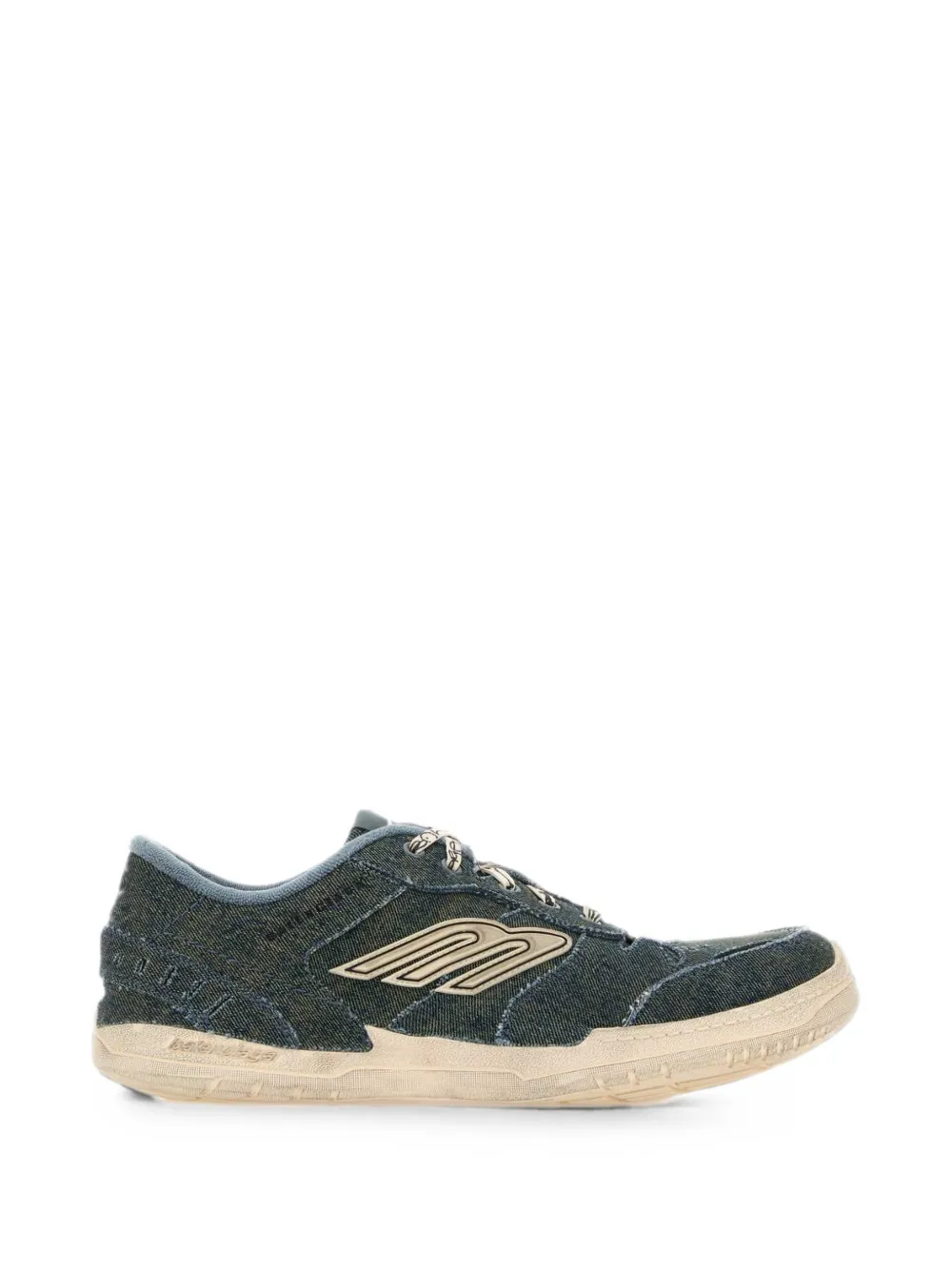 Balenciaga Hamptons denim sneakers - Blu