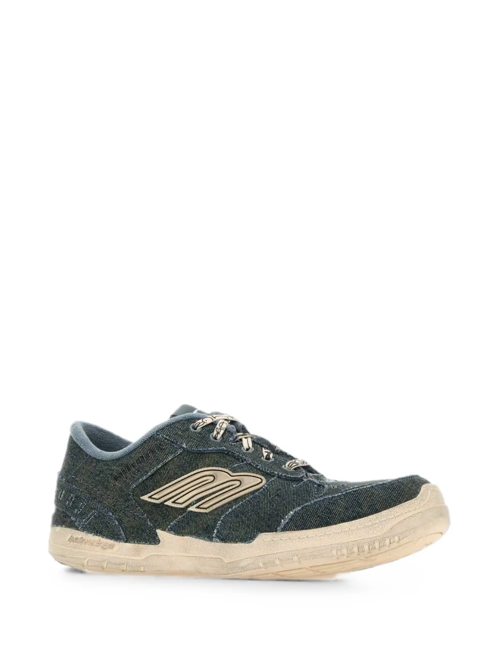 Balenciaga Hamptons denim sneakers Blauw