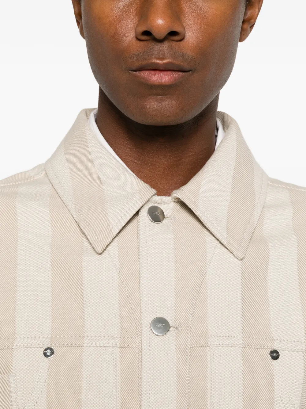 FENDI Denim jack Beige