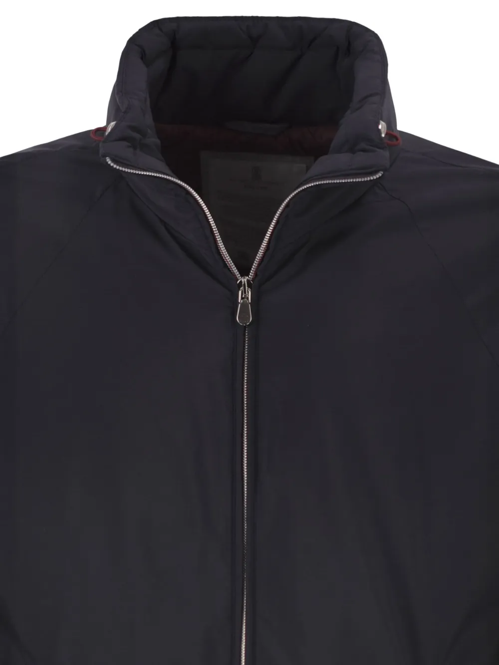 Brunello Cucinelli Gewatteerd jack Blauw