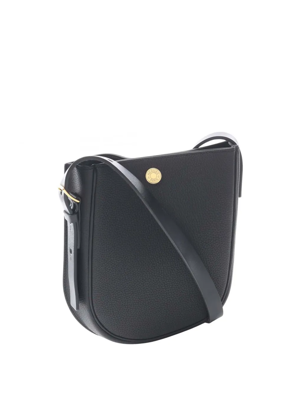 Hermès Pre-Owned 2023 Togo Perspective Cavaliere 21 crossbody bag - Nero