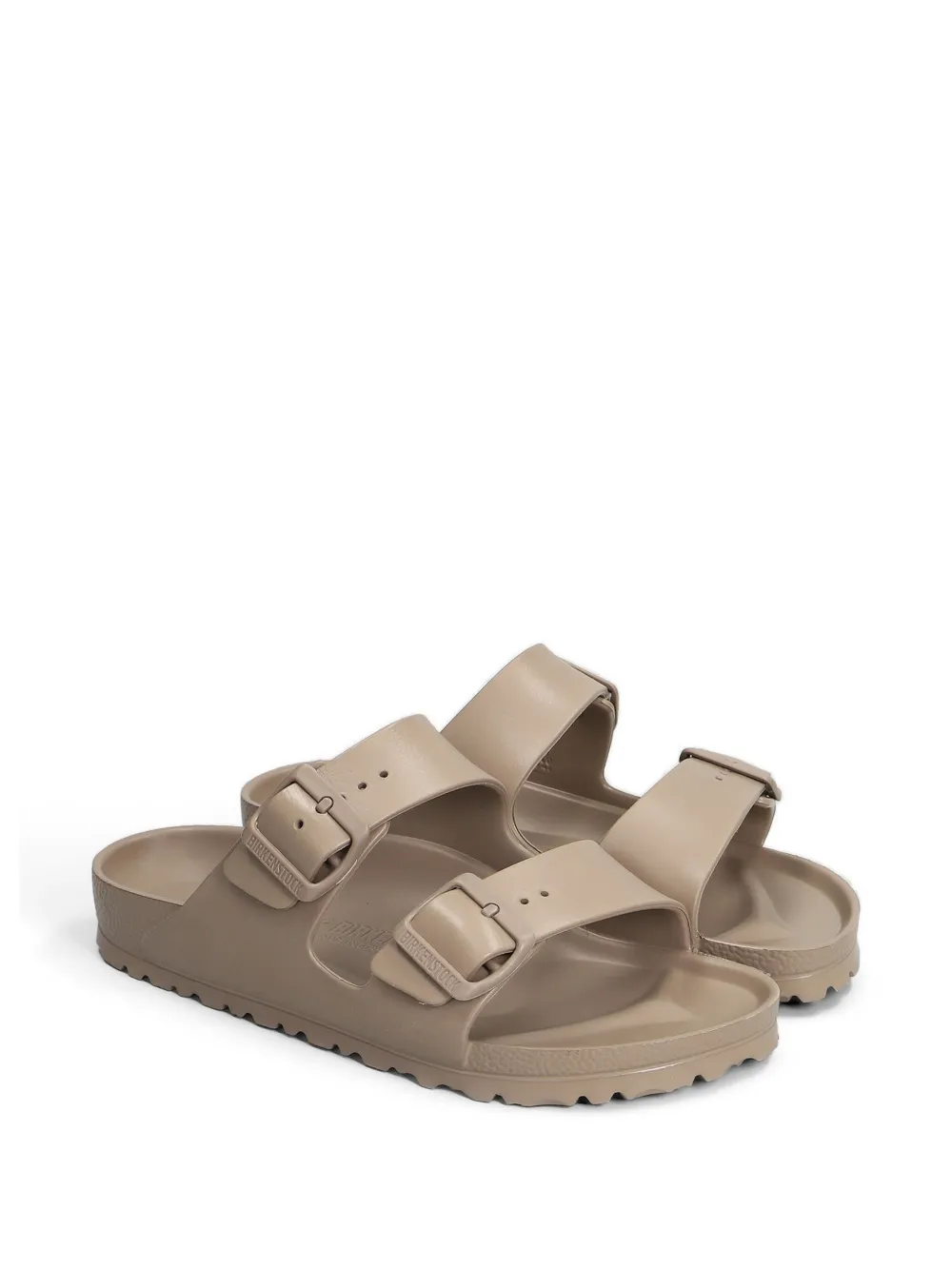 Birkenstock Arizona buckle-fastening flat sandals Beige