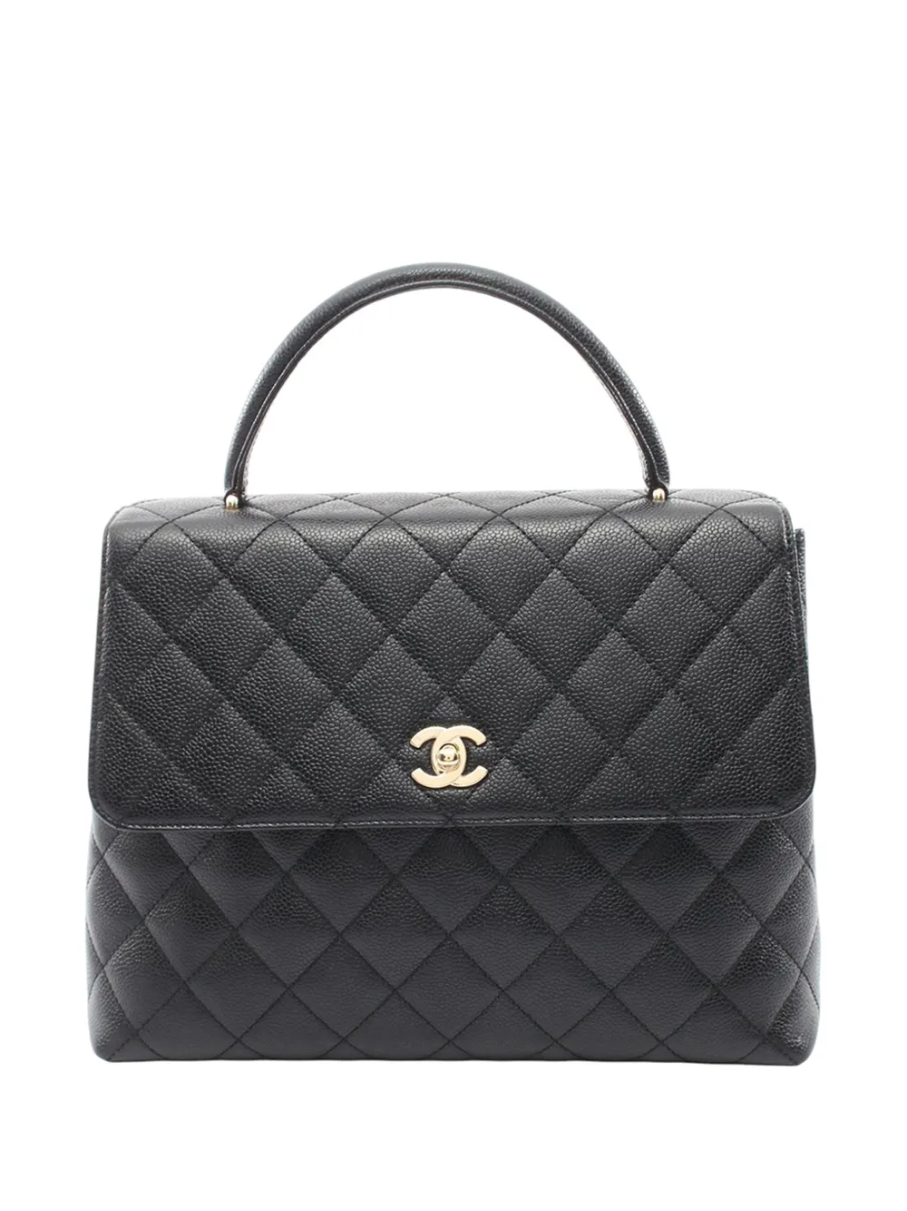 CHANEL Pre-Owned 2000-2002 Matelasse Mini Flap handbag - Nero
