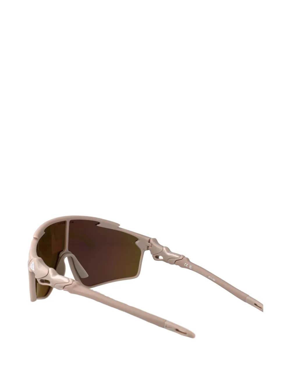 Nike ACG Vista zonnebril met geometrisch montuur Beige