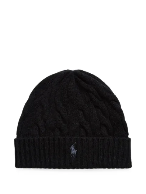 Polo Ralph Lauren cable-knit wool-cashmere beanie