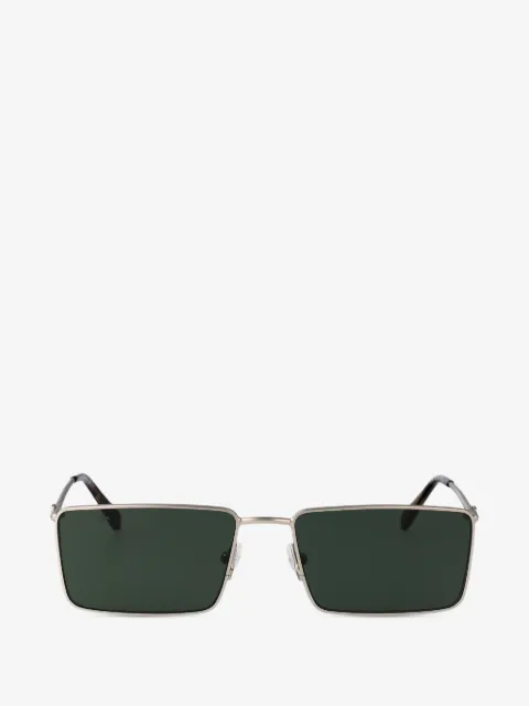 Lacoste lentes de sol Icons con armazón rectangular metálica