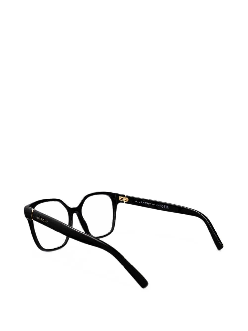 Givenchy Eyewear Bold bril met geometrisch montuur Zwart