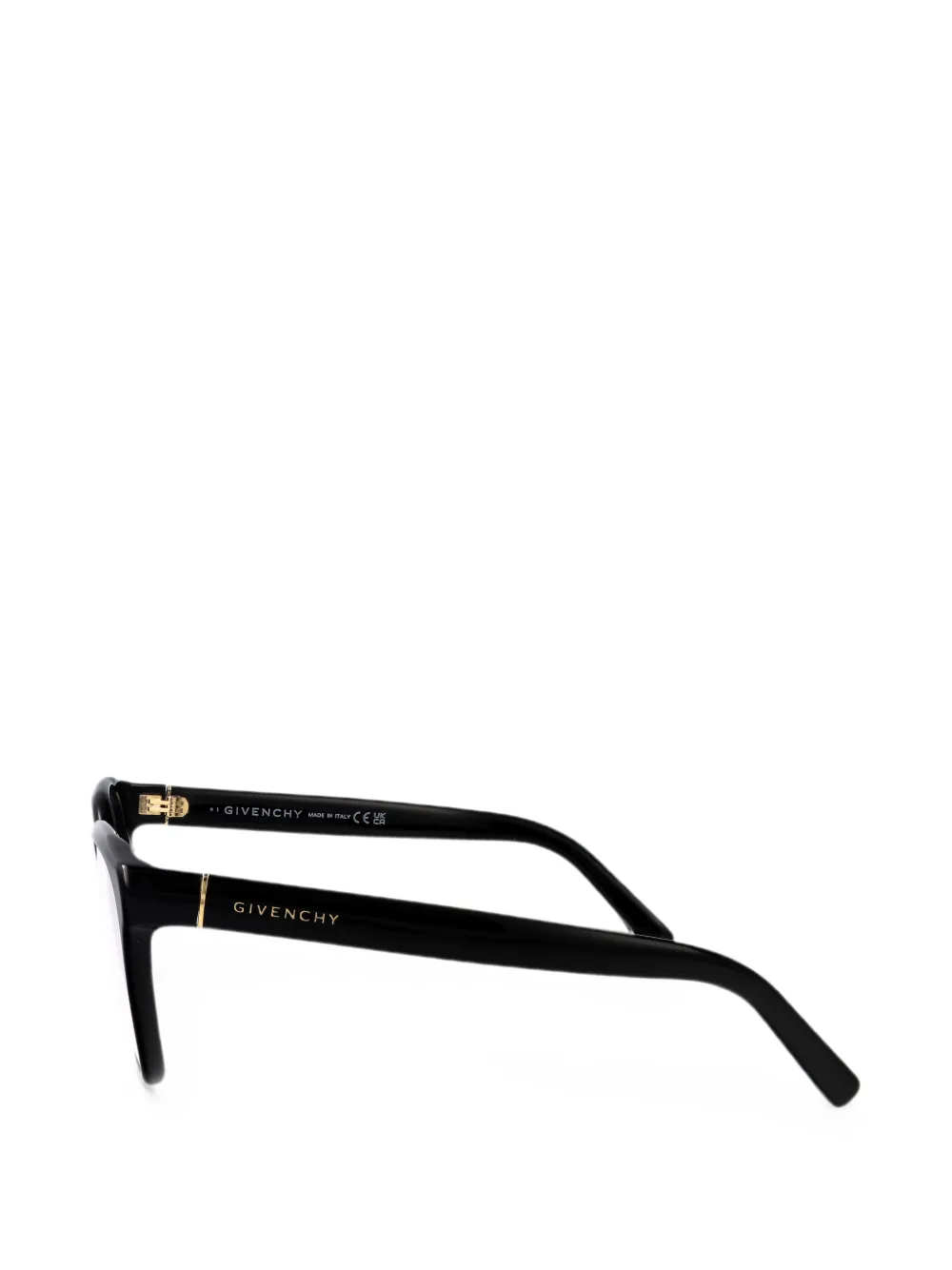 Givenchy Eyewear Bold bril met geometrisch montuur Zwart