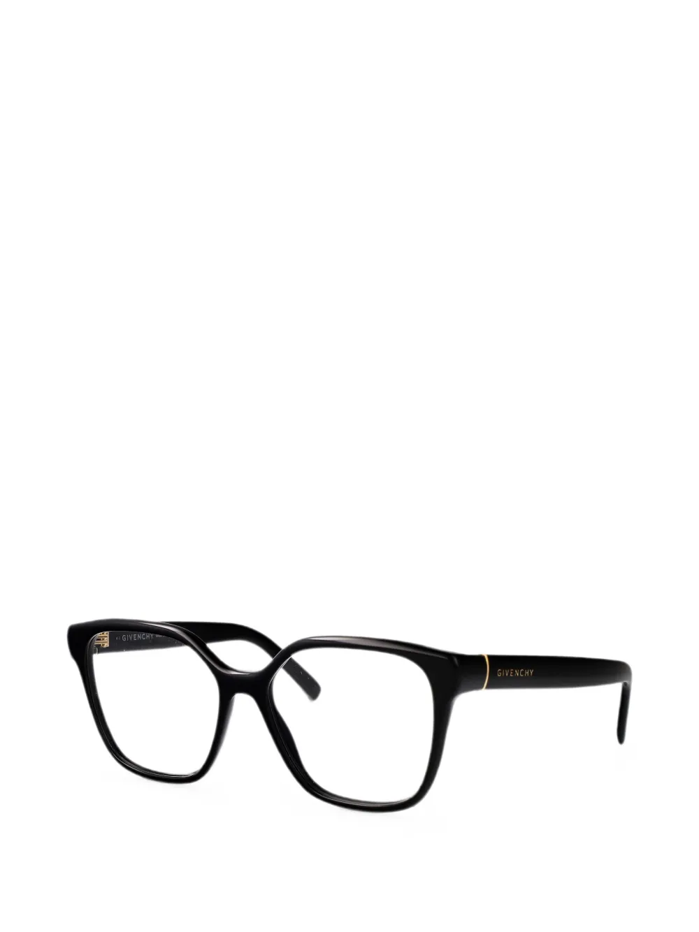Givenchy Eyewear Bold bril met geometrisch montuur Zwart