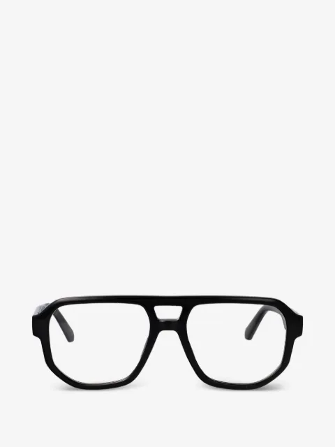 Calvin Klein Jeans pilot-frame geometric glasses