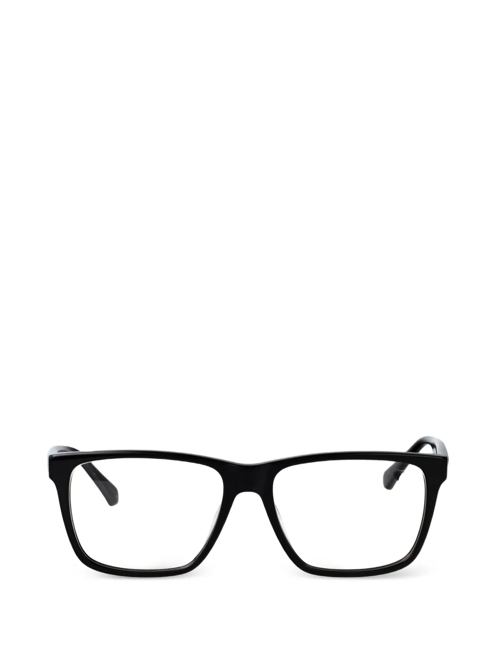 Calvin Klein Jeans logo-plaque square-frame glasses - Nero
