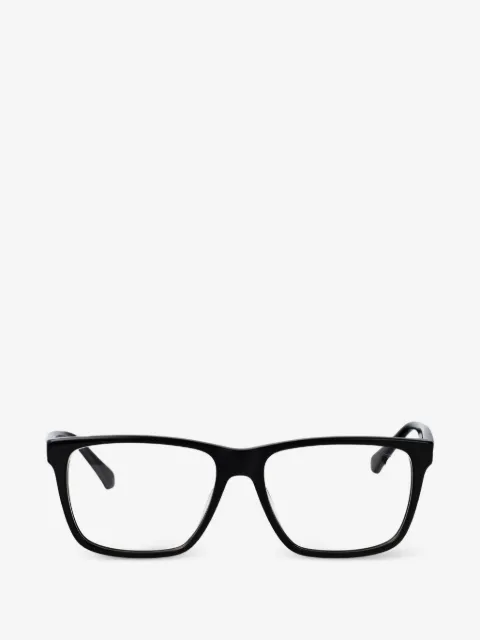 Calvin Klein Jeans logo-plaque square-frame glasses