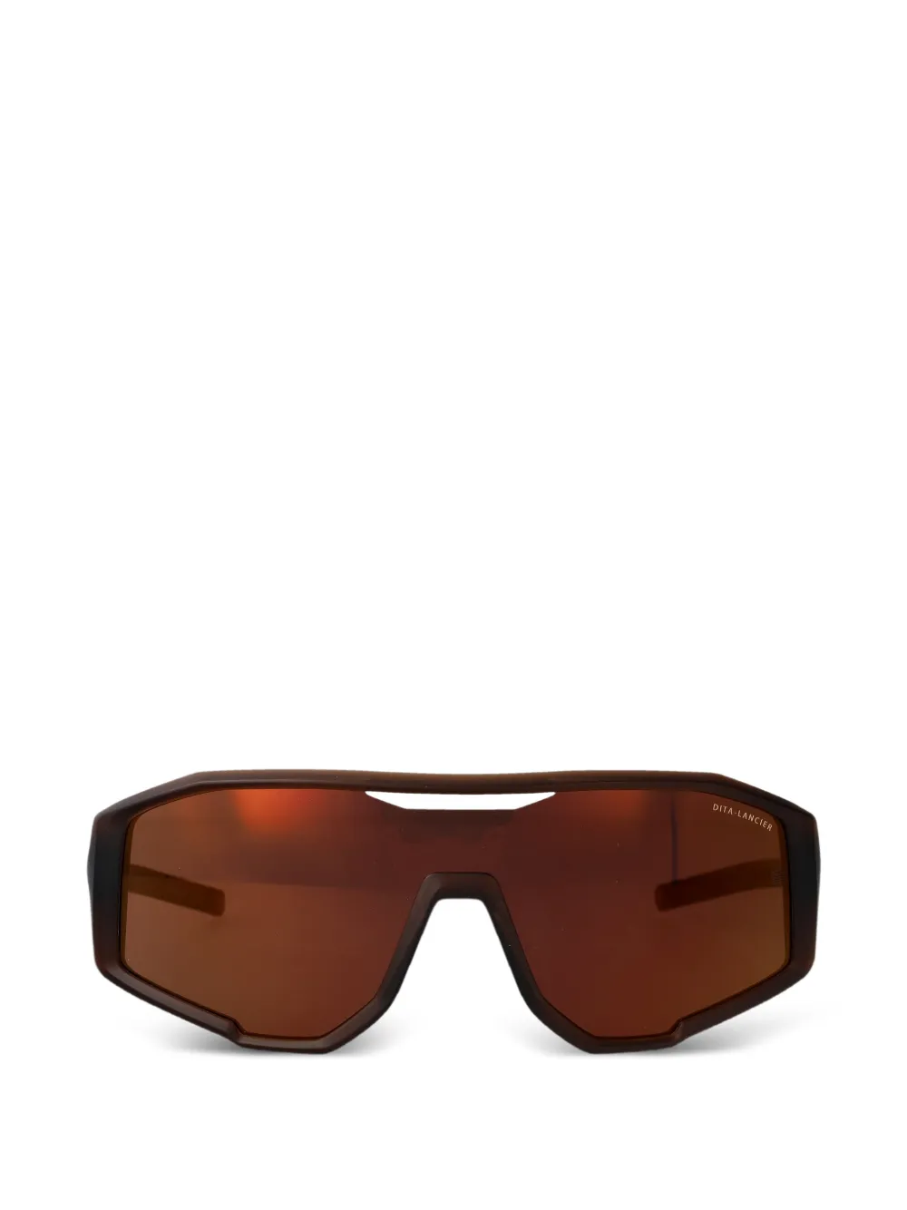 Dita Eyewear 기하학 프레임 선글라스 | 브라운 | Image 1