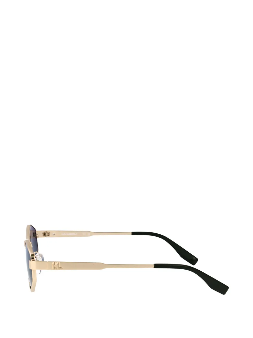 Karl Lagerfeld Zonnebril met geometrisch montuur Goud