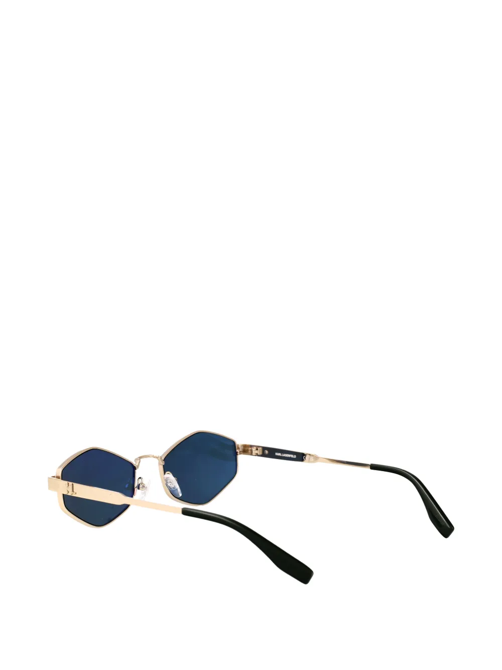 Karl Lagerfeld Zonnebril met geometrisch montuur Goud