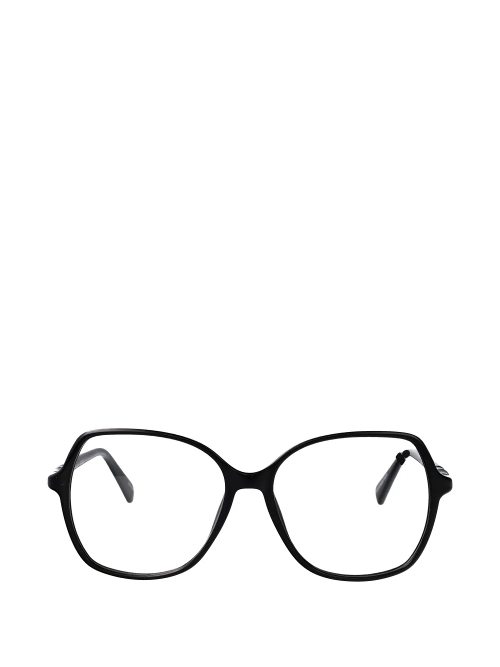 Longchamp geometric-frame glasses - Nero