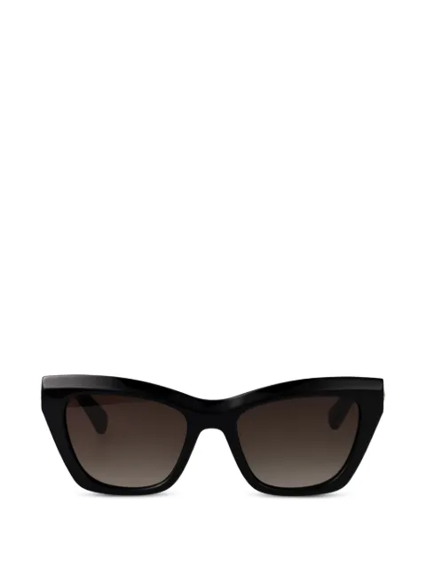 Longchamp 几何形镜框太阳眼镜
