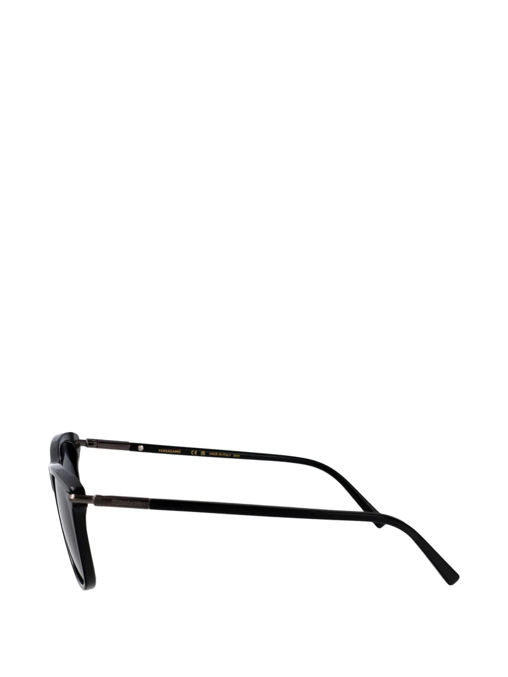 Ferragamo Eyewear SF2028S zonnebril met getinte glazen Zwart