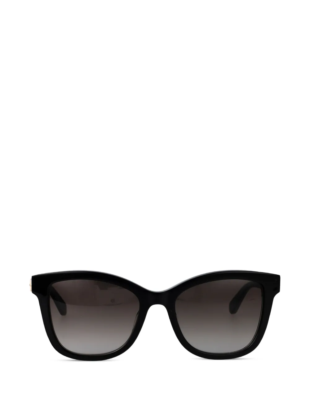 Ferragamo Eyewear Gancini square-frame sunglasses - Nero