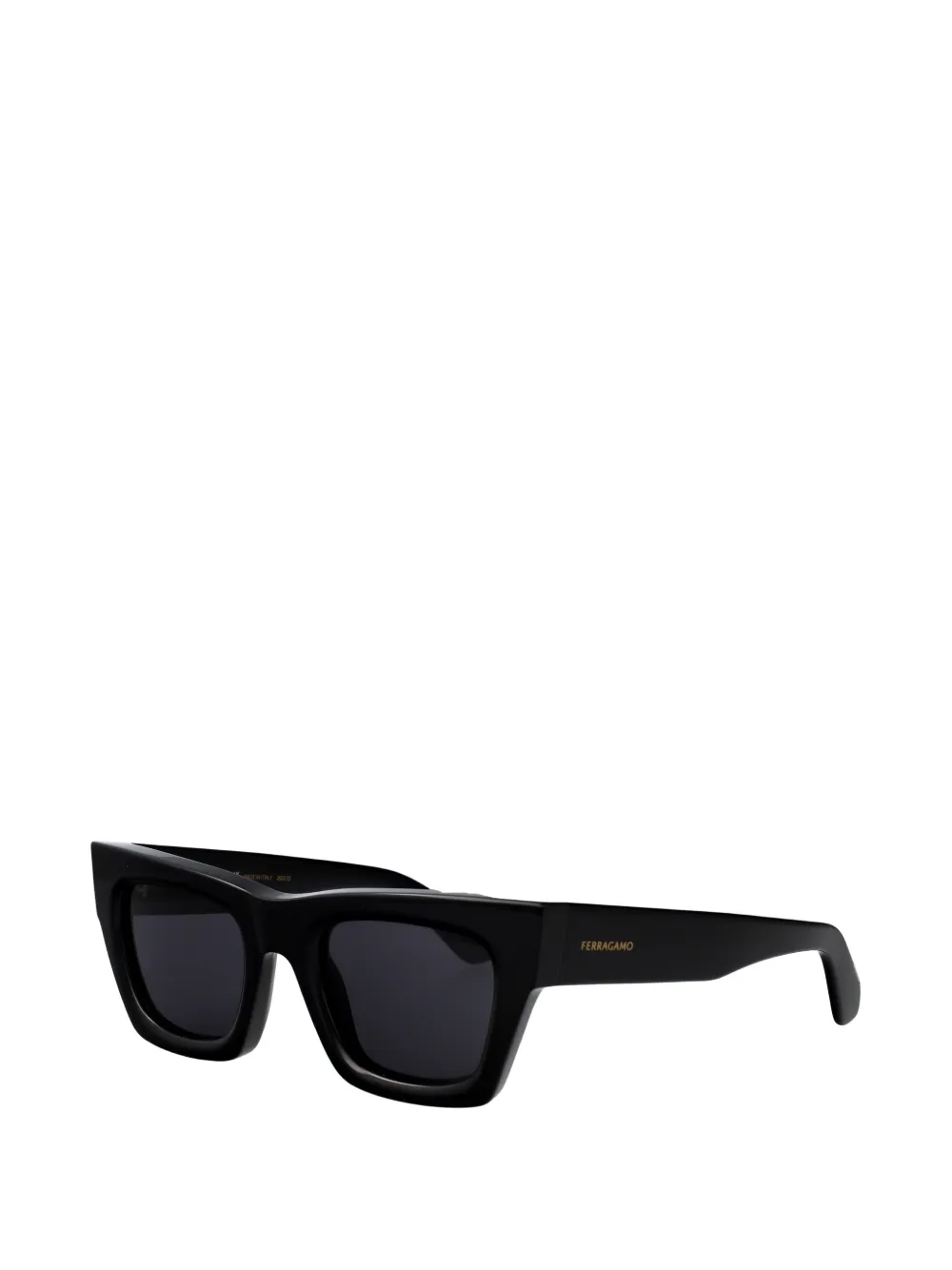 Ferragamo Eyewear SF2105S zonnebril met logo Zwart