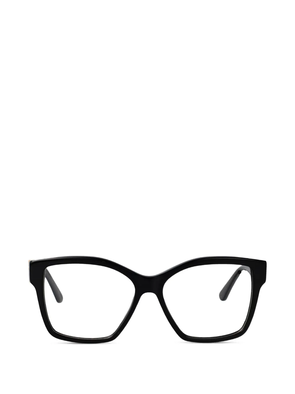 Karl Lagerfeld logo-plaque square-frame glasses - Nero