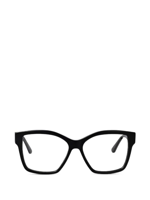 Karl Lagerfeld logo-plaque square-frame glasses