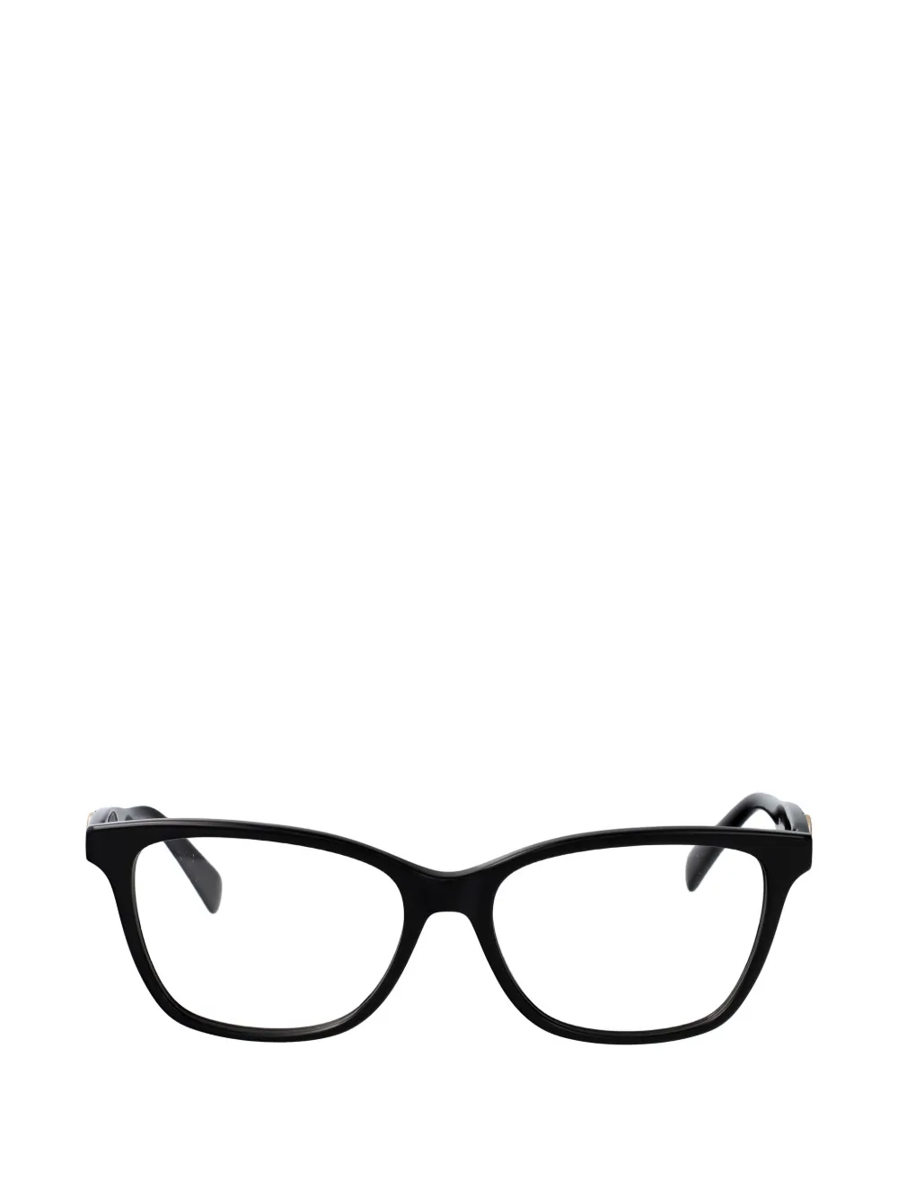 Longchamp logo-plaque square-frame glasses - Nero