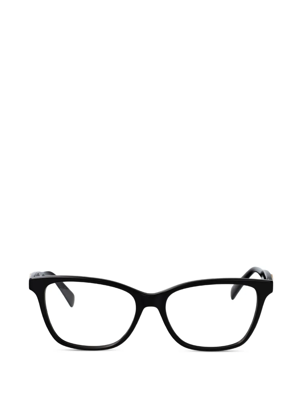 Longchamp logo-plaque square-frame glasses - Nero