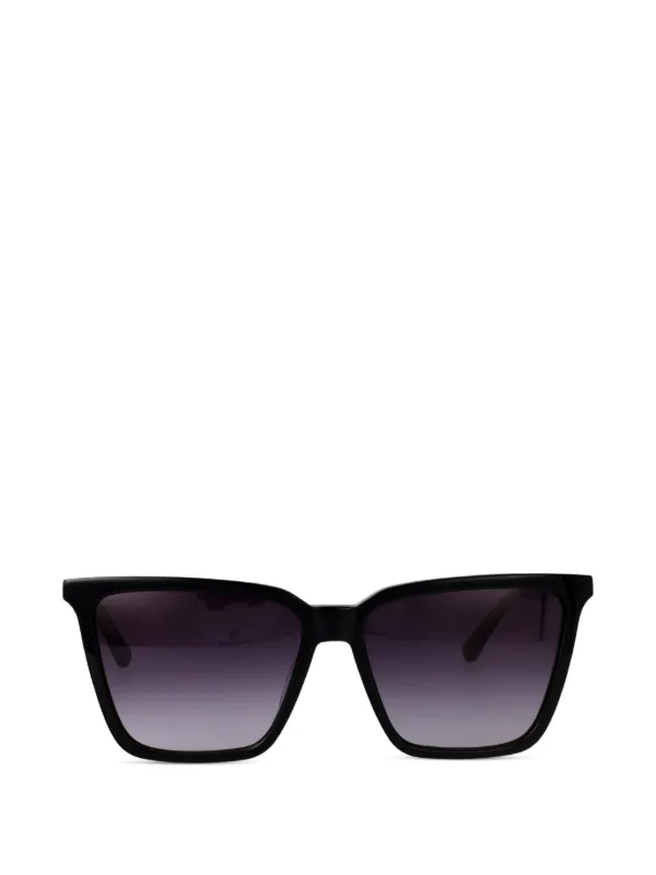 Calvin Klein Square-frame Gradient Sunglasses in Black
