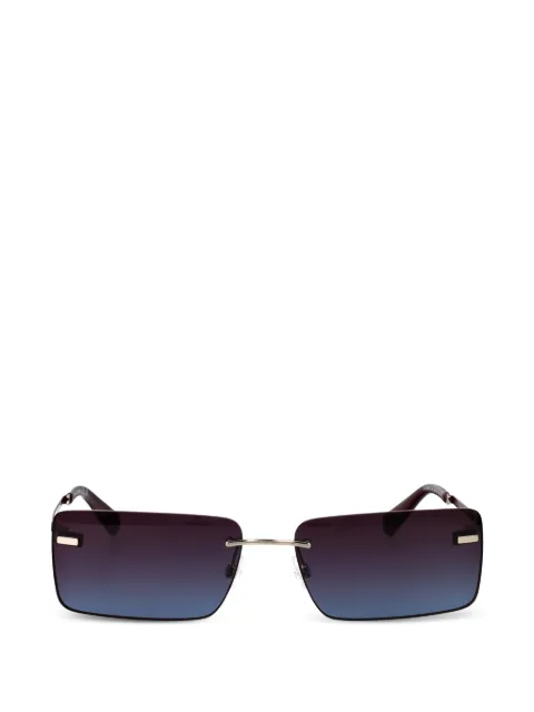 Calvin Klein Jeans rimless rectangle-frame sunglasses