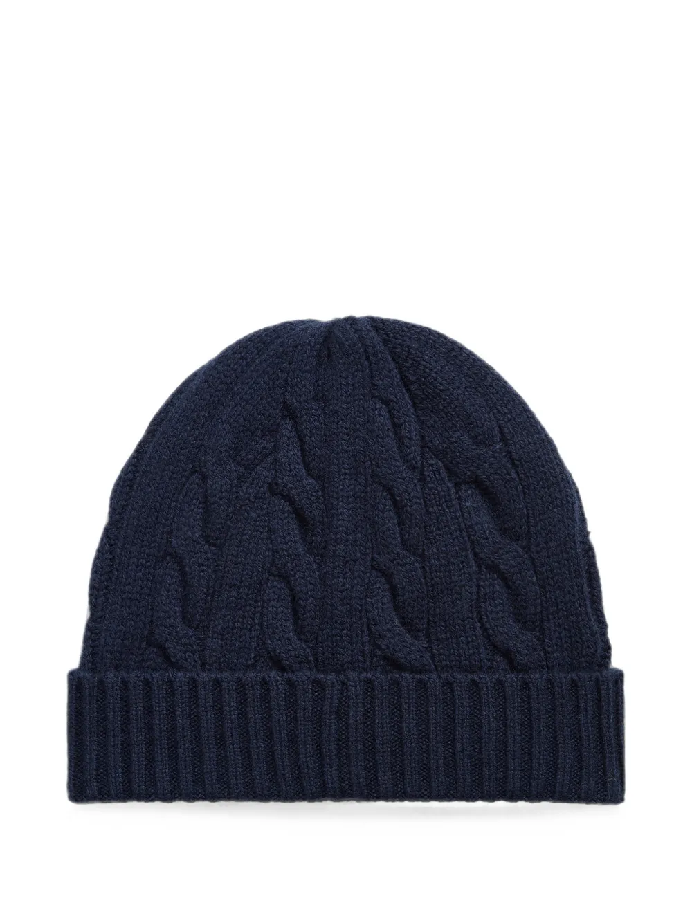 Polo Ralph Lauren Kabelgebreide muts van wol-kasjmier Blauw