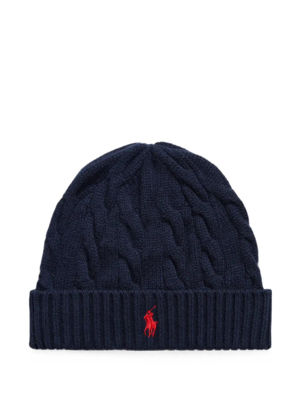 Polo Ralph Lauren cable-knit wool-cashmere beanie