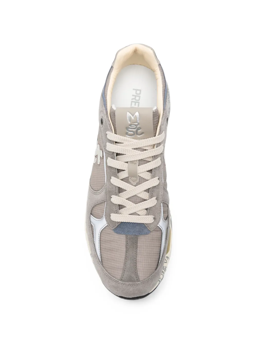 Premiata Mase suede leather sneakers Grijs
