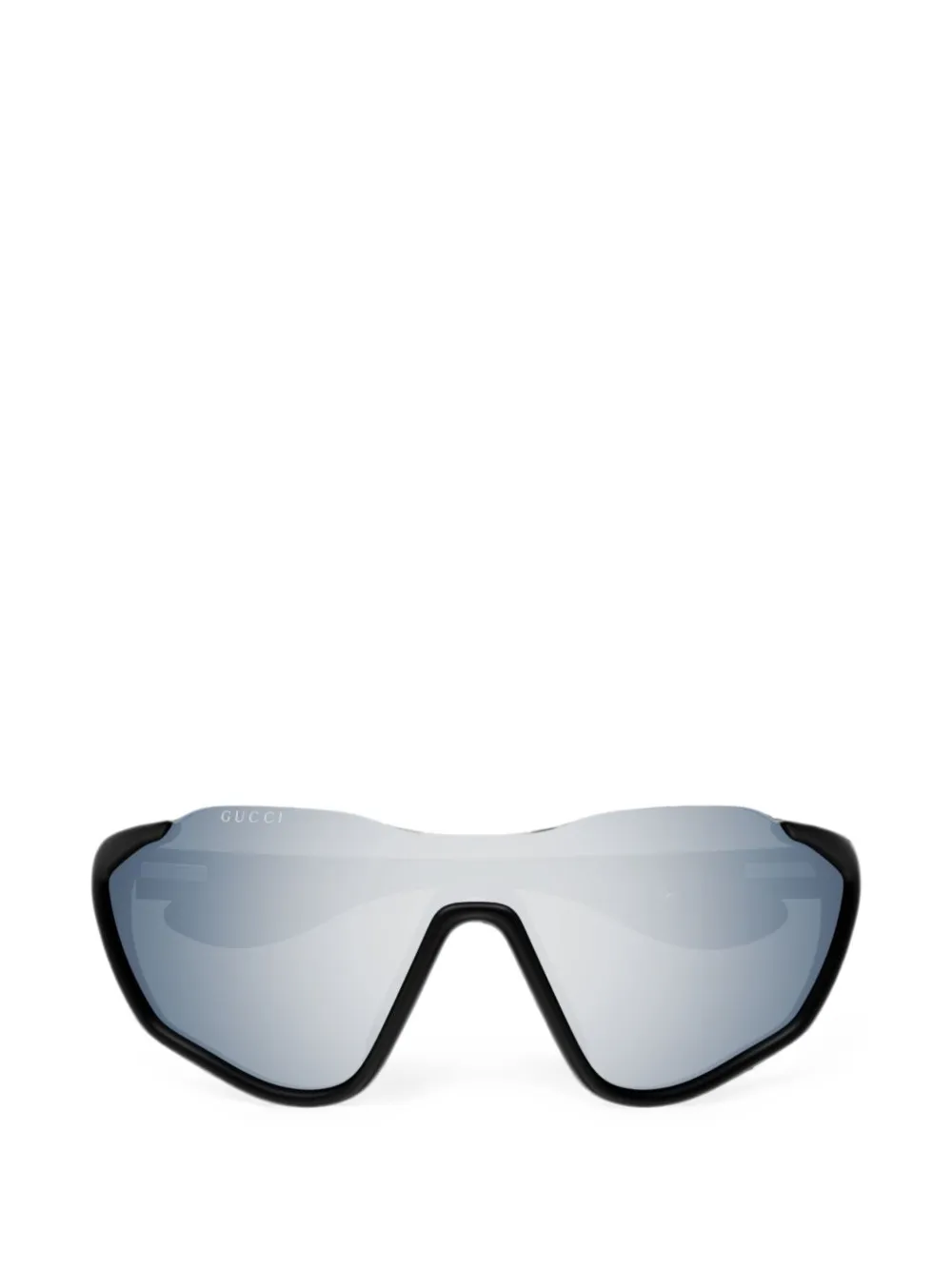 Gucci Eyewear geometric-frame sunglasses - Schwarz