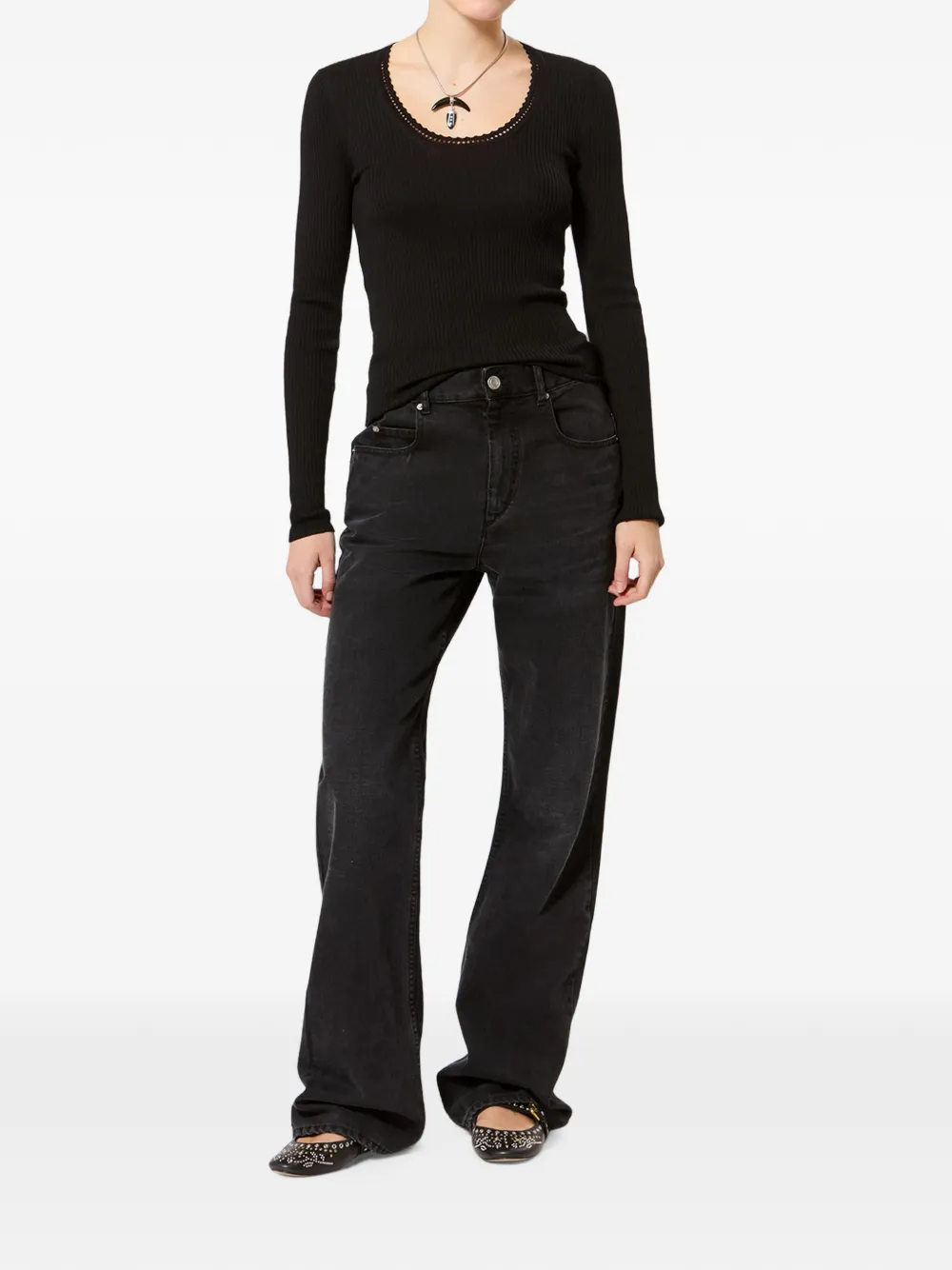 ISABEL MARANT Selenie pullover Zwart