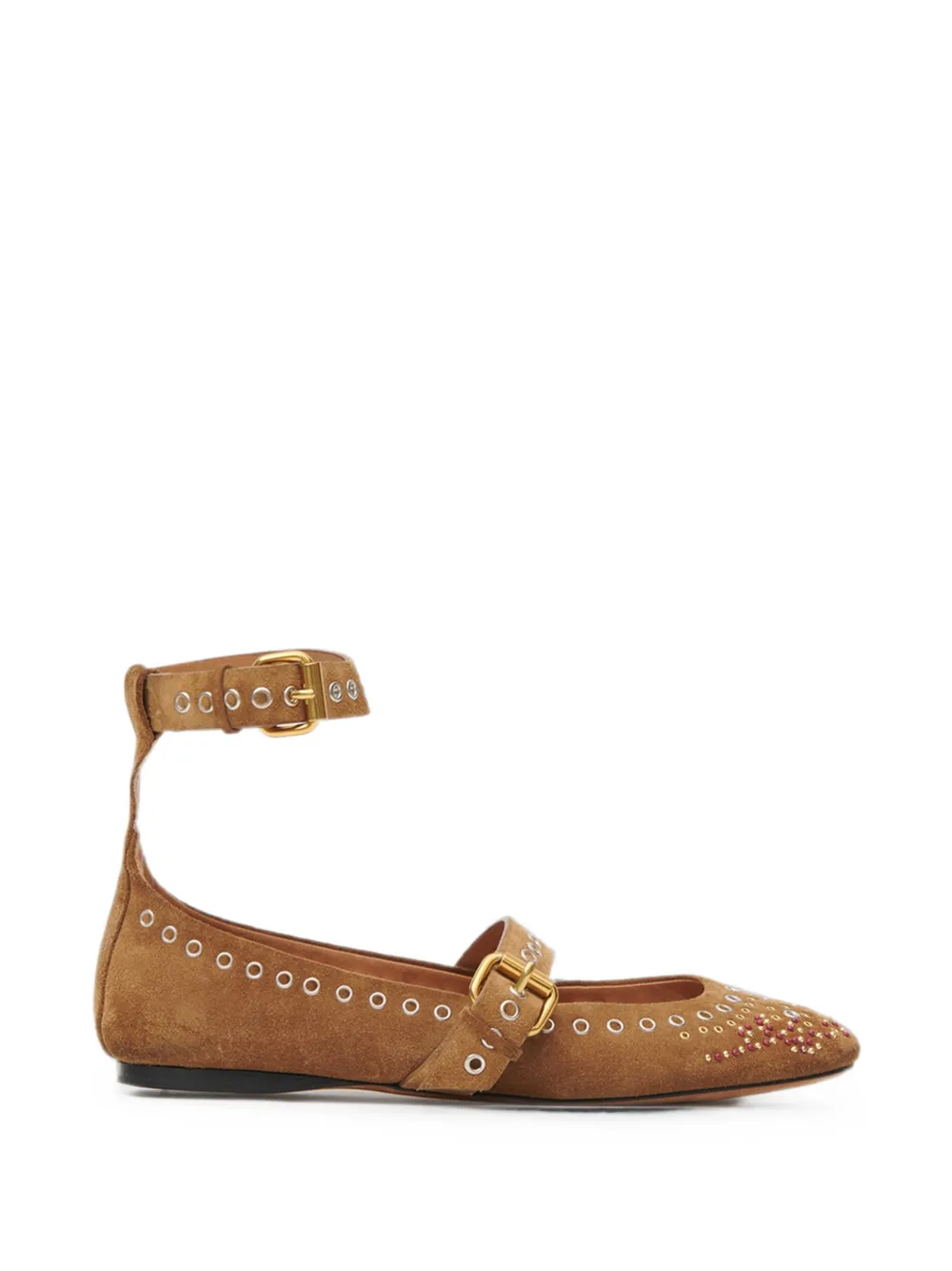 Isabel Marant Ylza Ballerinas In Brown