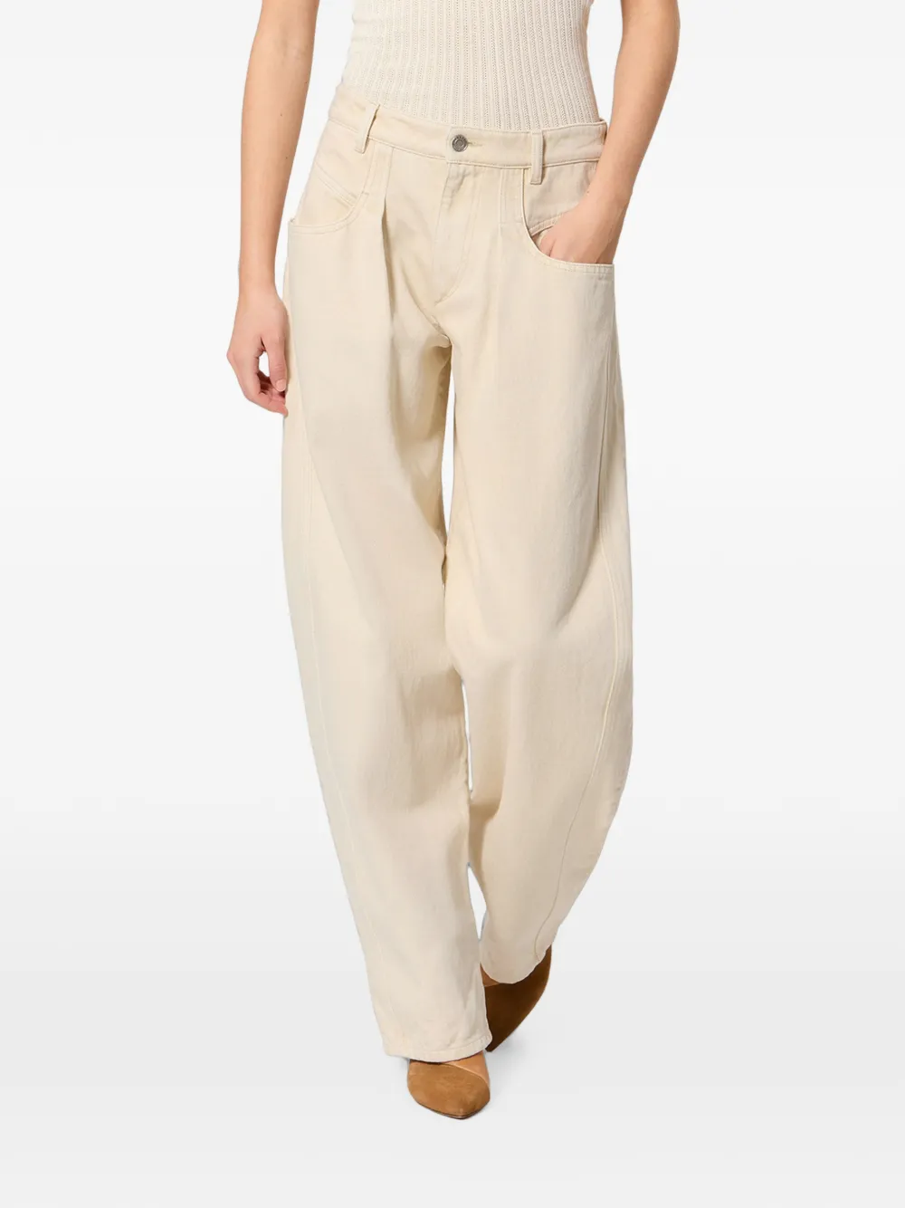 ISABEL MARANT Lisha jeans Beige
