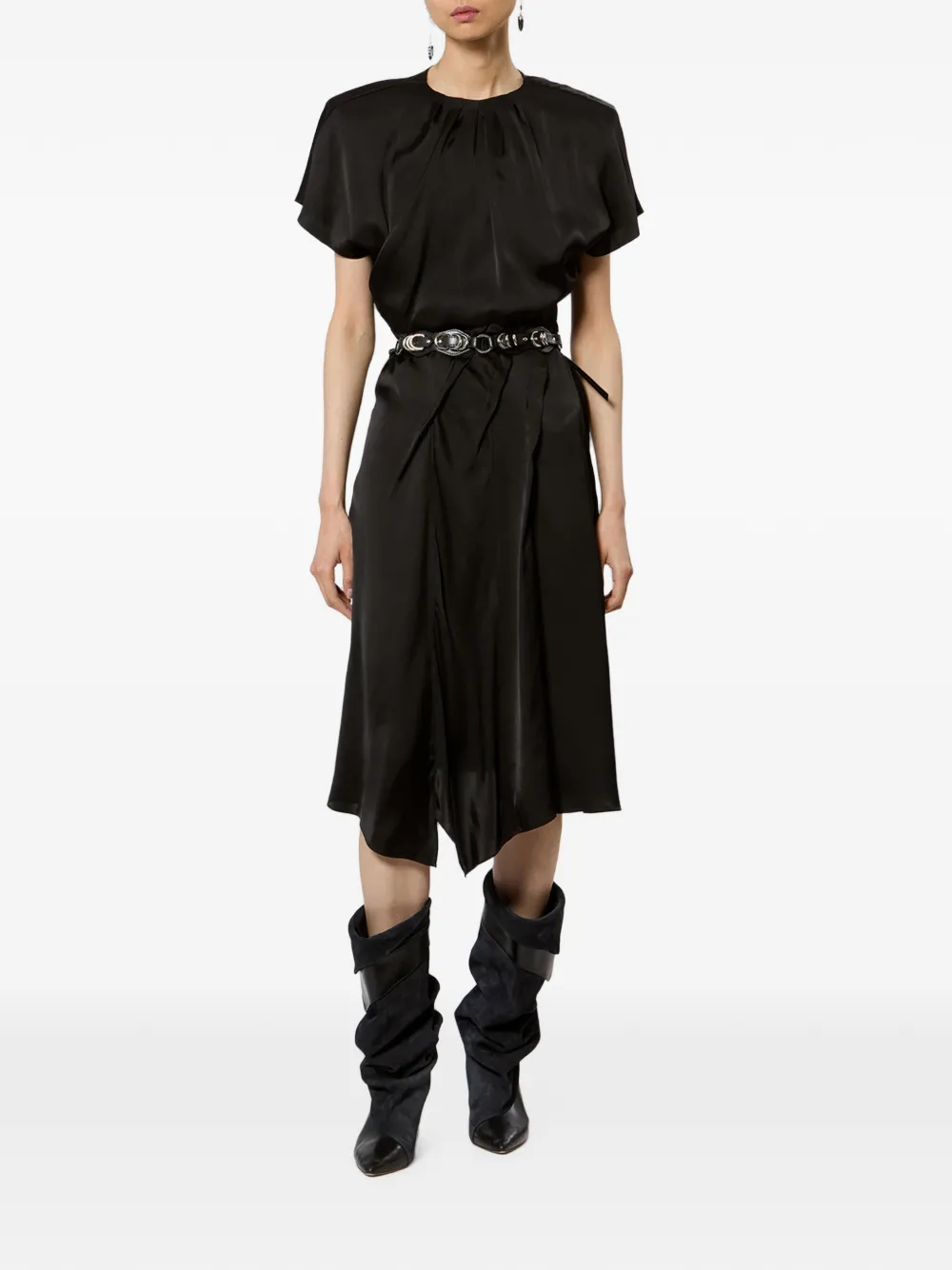 ISABEL MARANT Namsha Kleid - Schwarz