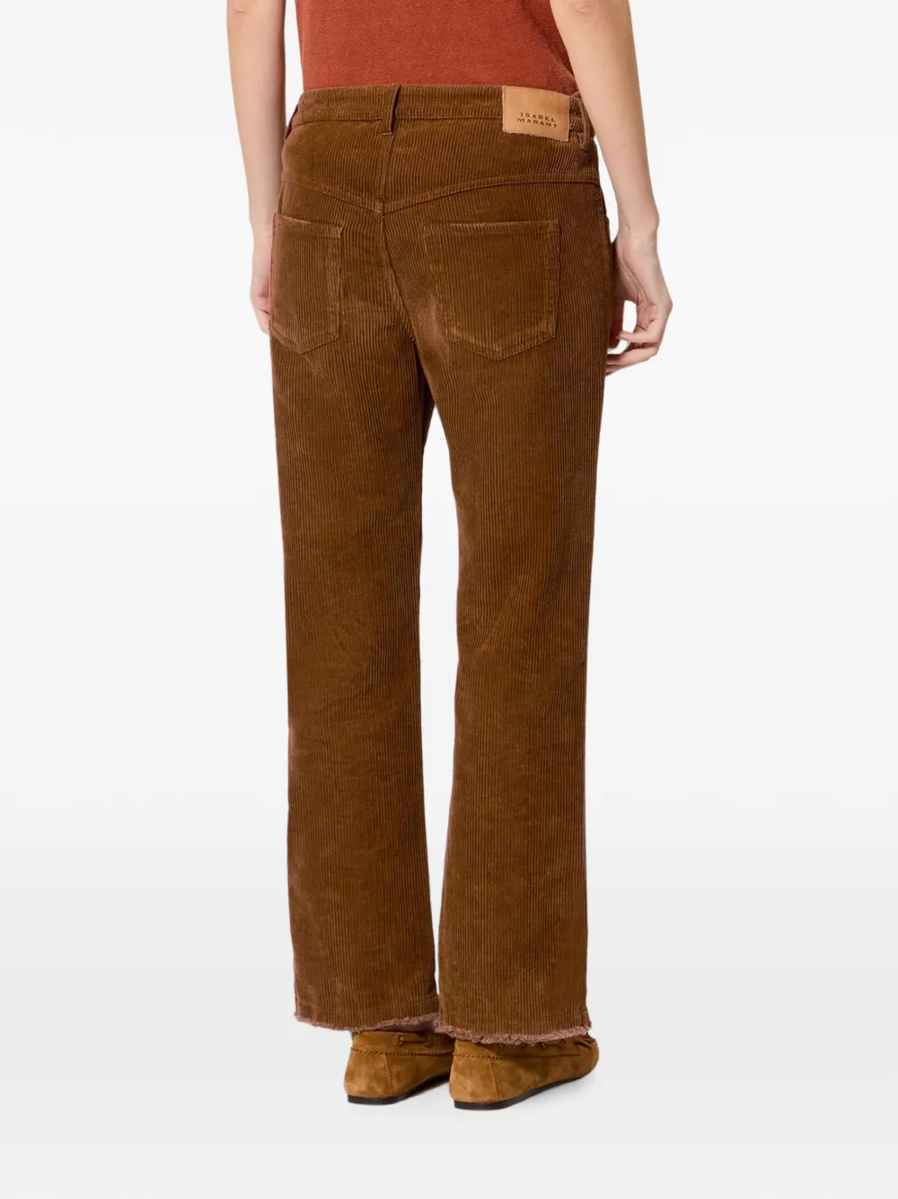 MARANT ÉTOILE Ruthie Trousers in Brown, view 4