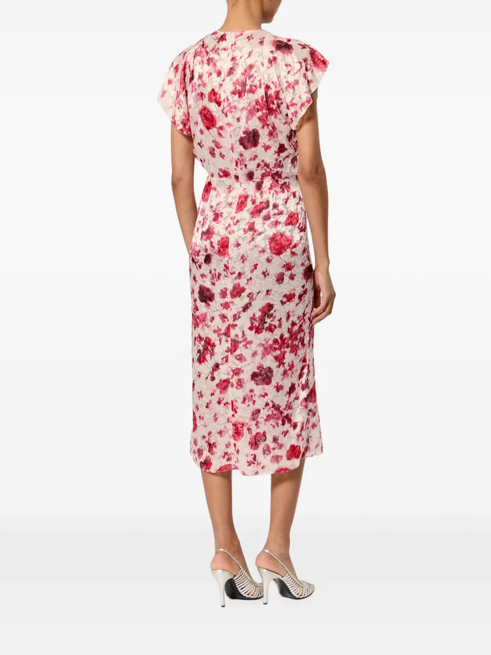ISABEL MARANT Lyndsay jurk Roze