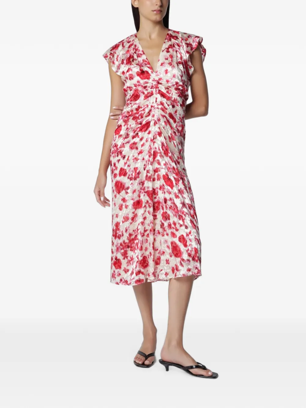 ISABEL MARANT Lyndsay dress - Neutrals