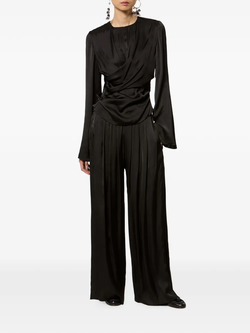 ISABEL MARANT Nolia broek Zwart