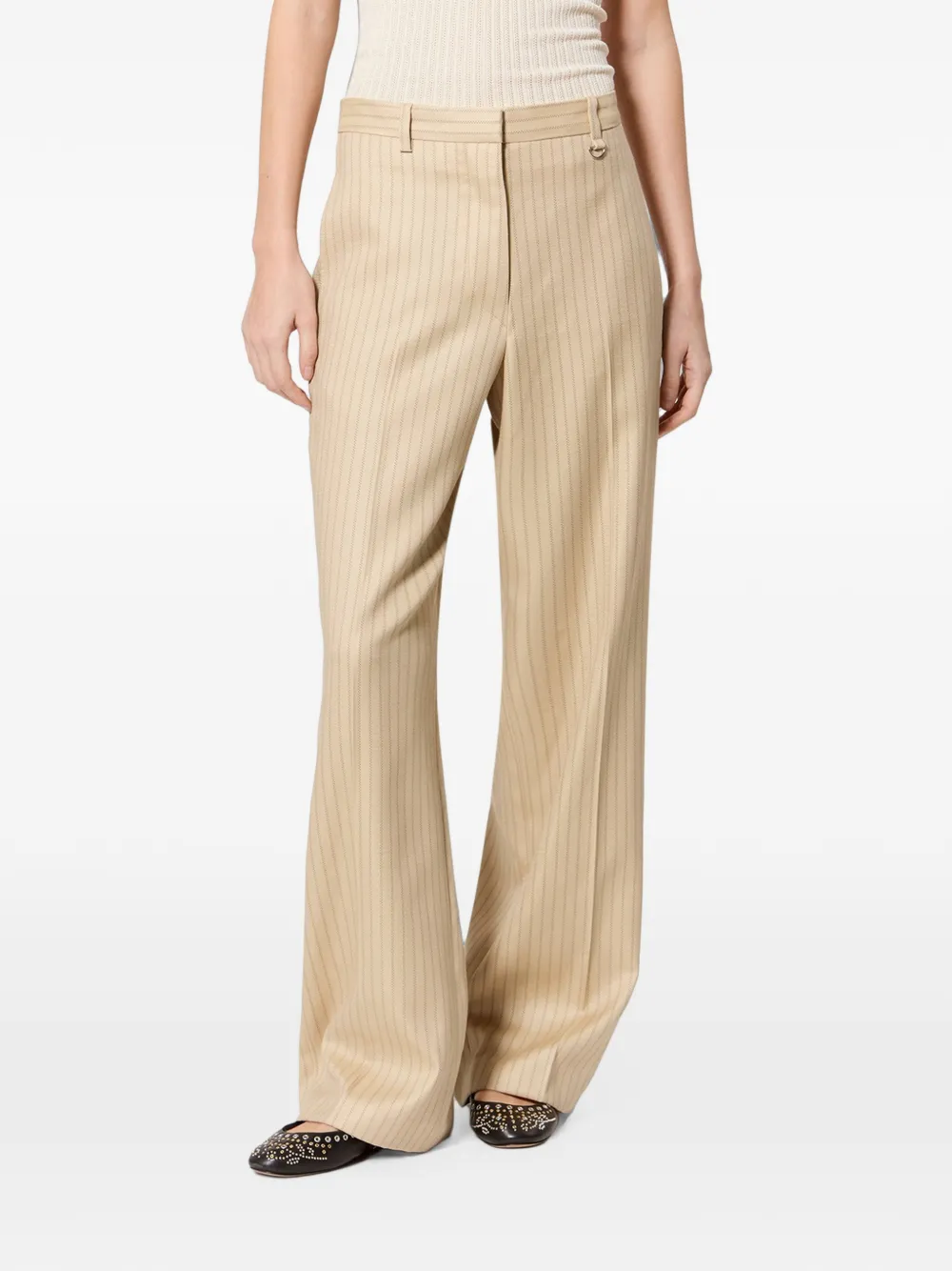 ISABEL MARANT Noanda broek Beige