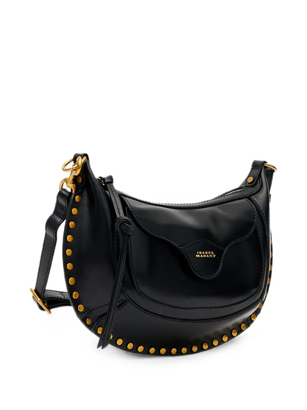 ISABEL MARANT Moon Pocket schoudertas Zwart