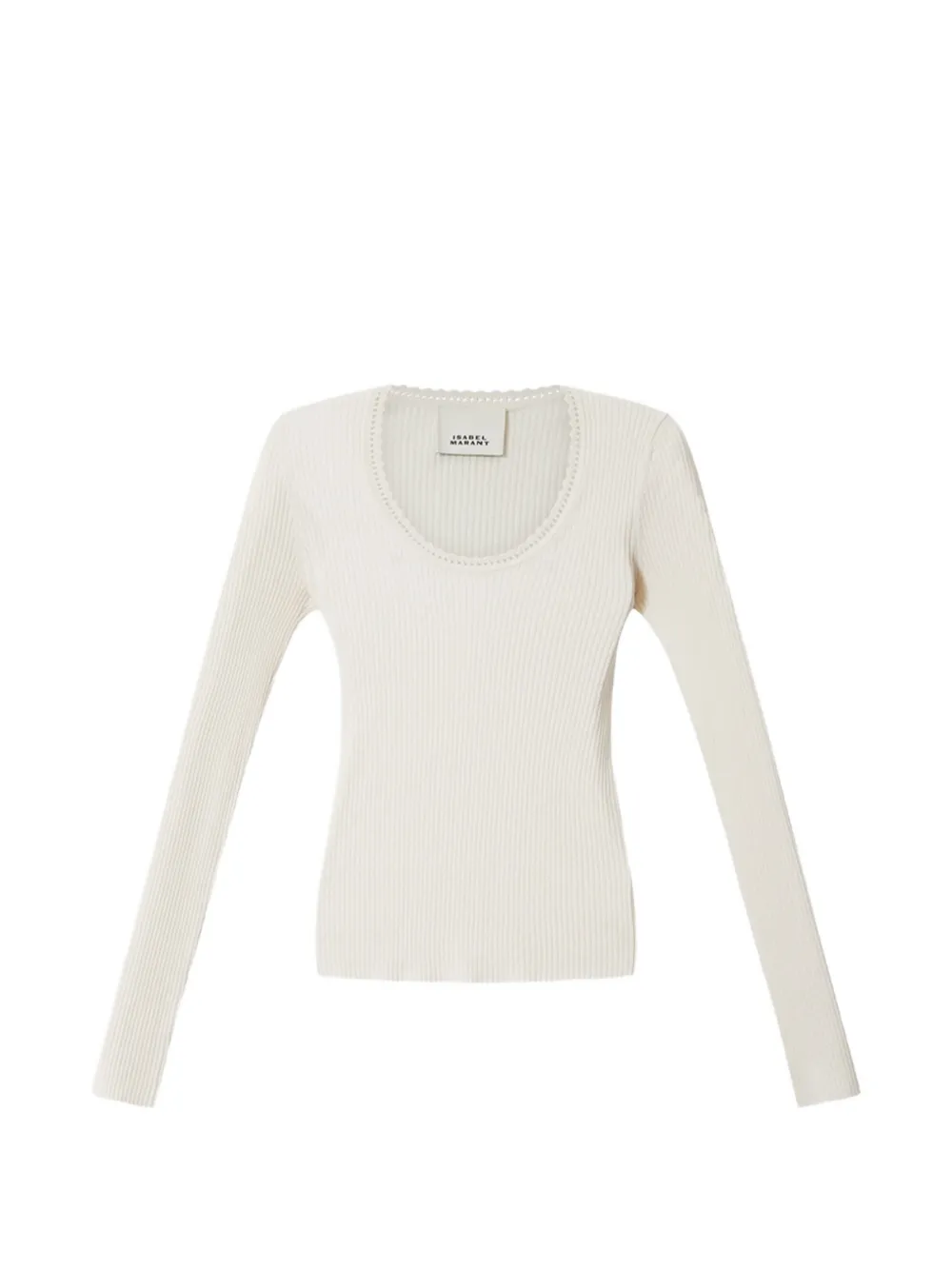 ISABEL MARANT Selenie Pullover - Weiß