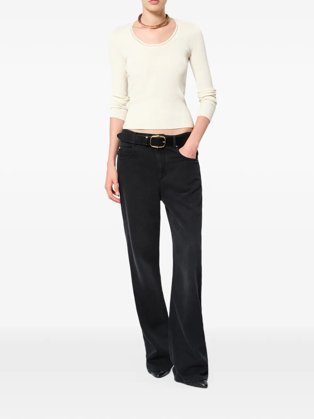 ISABEL MARANT Selenie pullover Wit