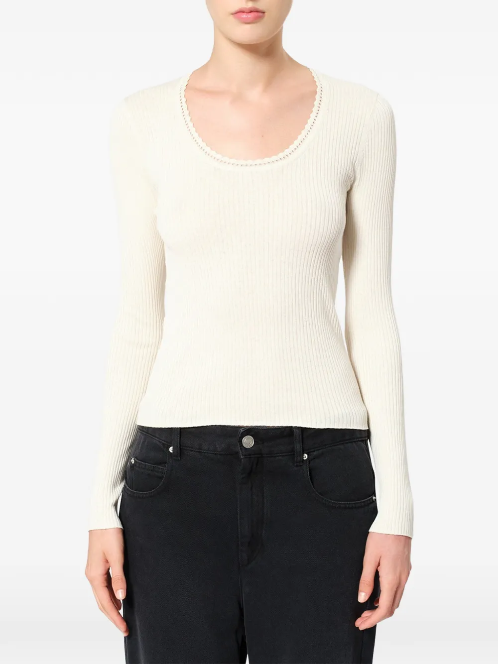 ISABEL MARANT Selenie pullover Wit