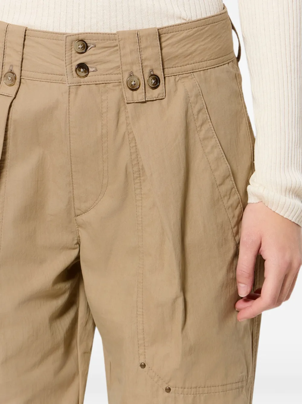 ISABEL MARANT Amandine broek Beige