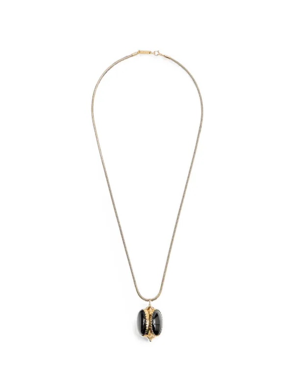 Isabel Marant Hanae Long Necklace in Gold